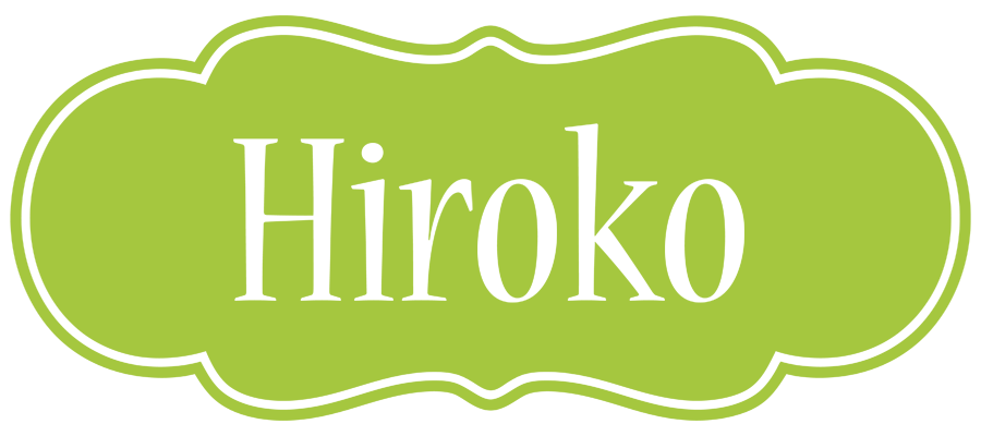 Hiroko family logo