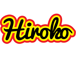 Hiroko flaming logo