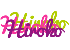 Hiroko flowers logo