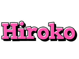 Hiroko girlish logo