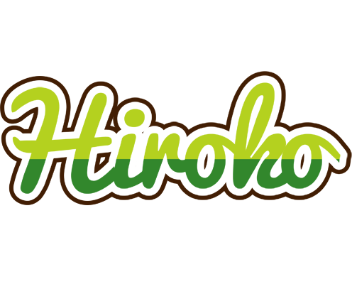 Hiroko golfing logo