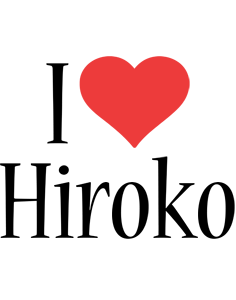 Hiroko i-love logo