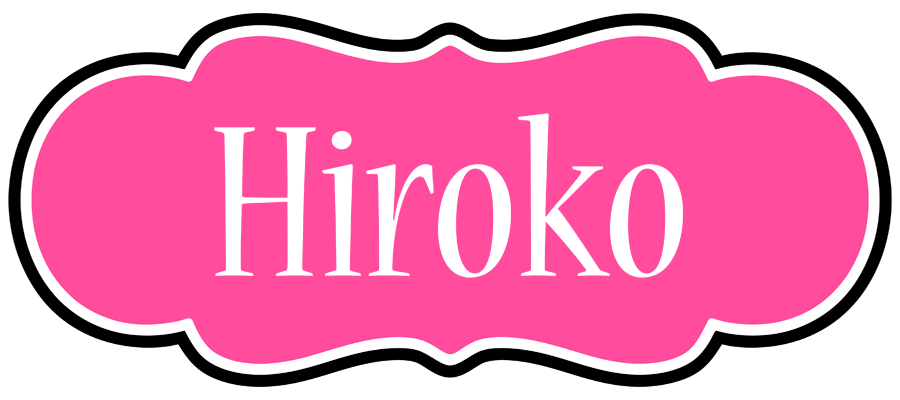 Hiroko invitation logo