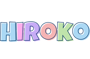 Hiroko pastel logo