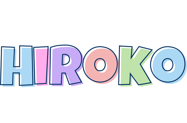 Hiroko pastel logo