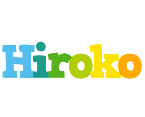 Hiroko rainbows logo