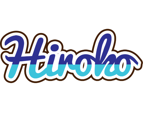 Hiroko raining logo