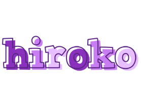 Hiroko sensual logo
