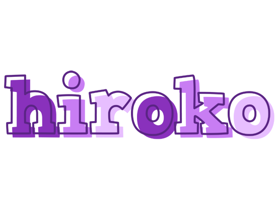 Hiroko sensual logo