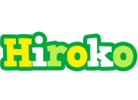 Hiroko soccer logo