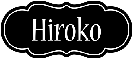 Hiroko welcome logo