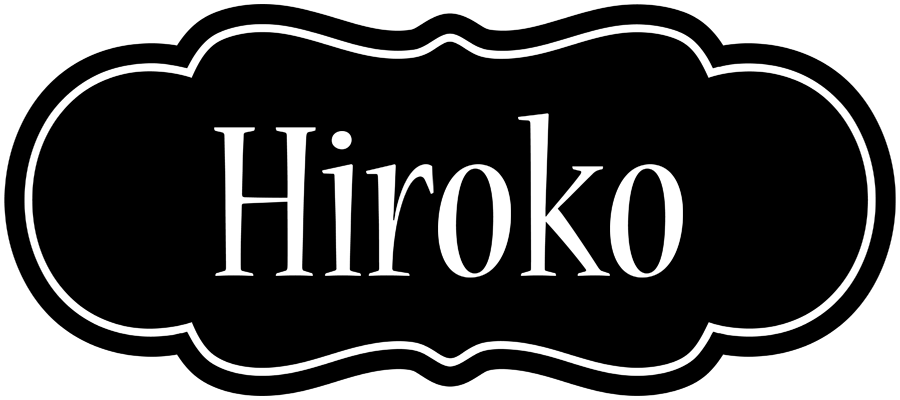 Hiroko welcome logo