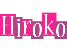 Hiroko whine logo