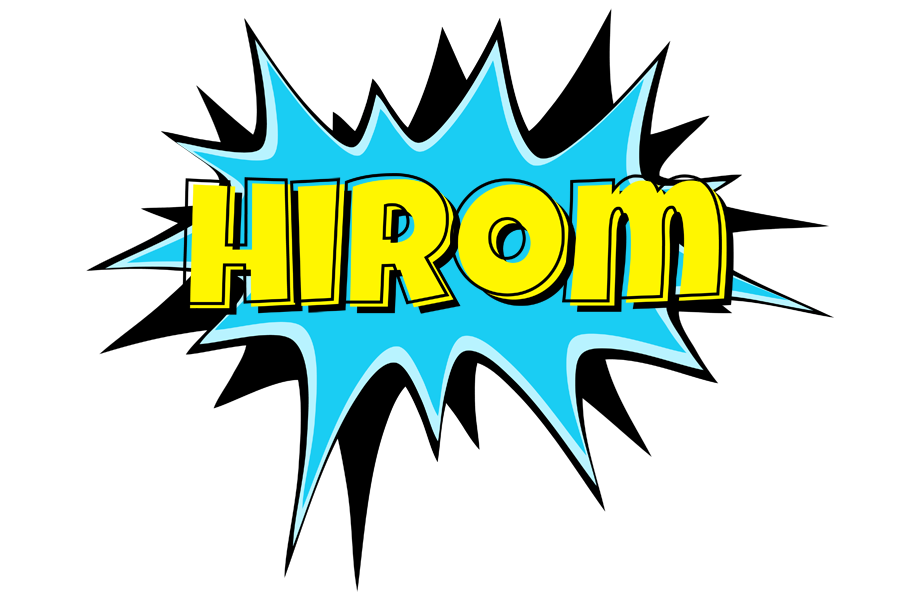 Hirom amazing logo