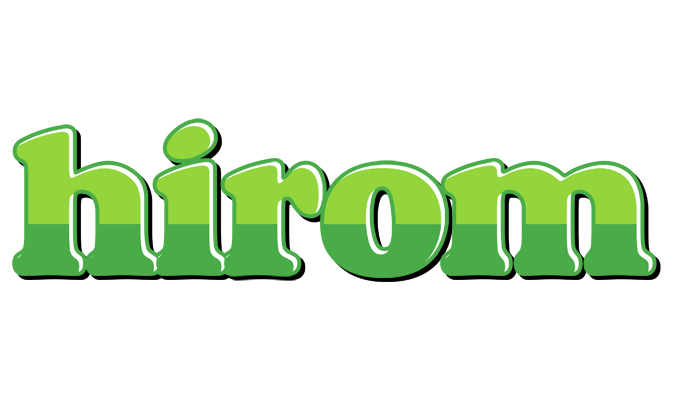 Hirom apple logo