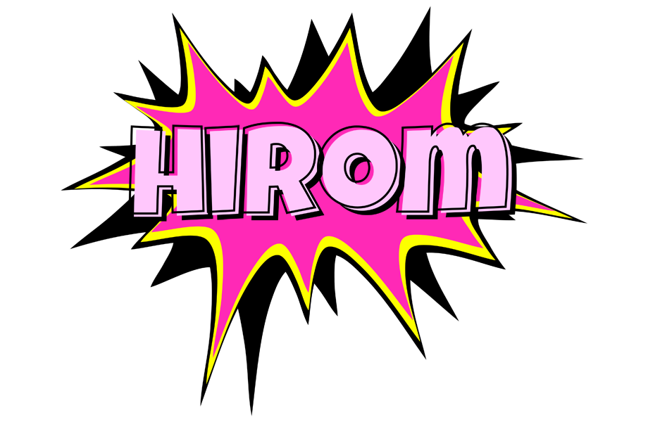 Hirom badabing logo