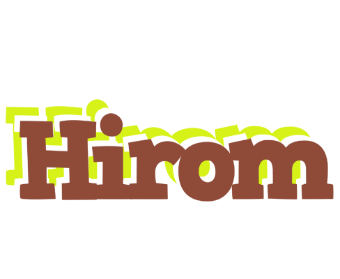 Hirom caffeebar logo