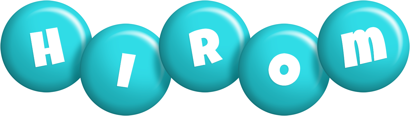 Hirom candy-azur logo