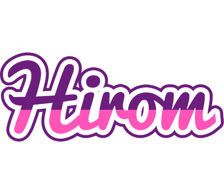 Hirom cheerful logo