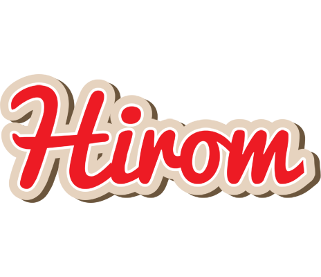 Hirom chocolate logo