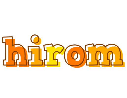 Hirom desert logo