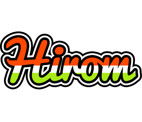 Hirom exotic logo