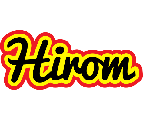 Hirom flaming logo