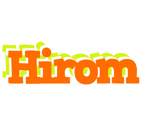 Hirom healthy logo