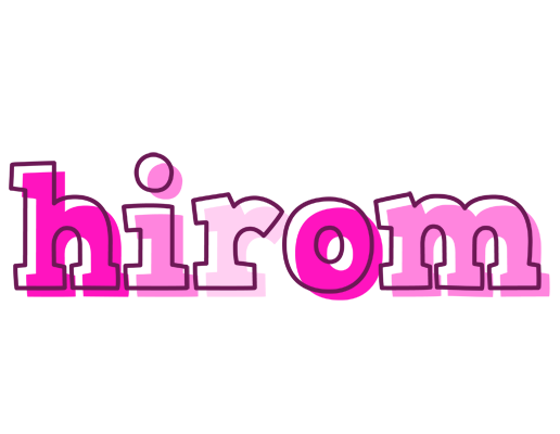 Hirom hello logo