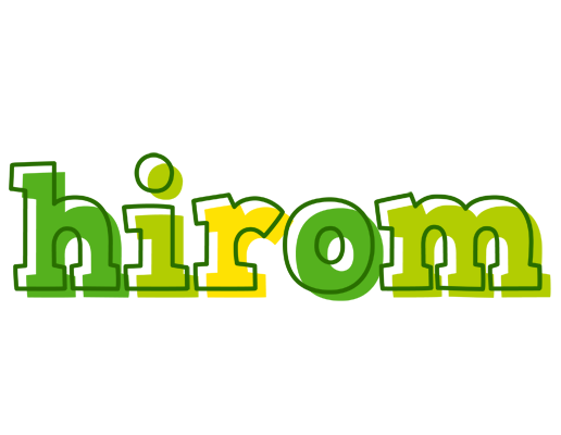 Hirom juice logo
