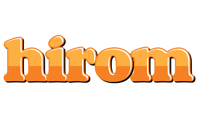 Hirom orange logo