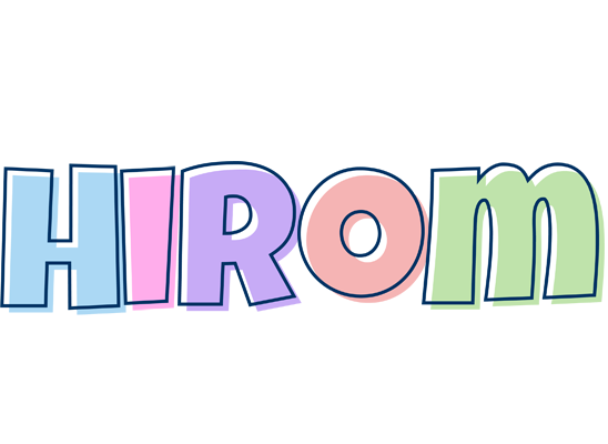 Hirom pastel logo