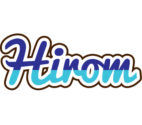 Hirom raining logo