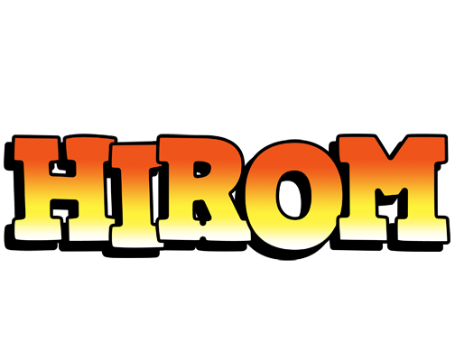 Hirom sunset logo