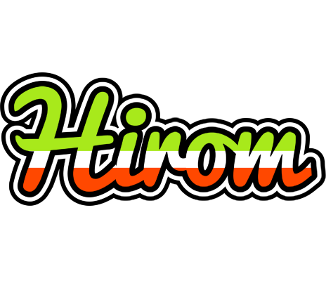Hirom superfun logo