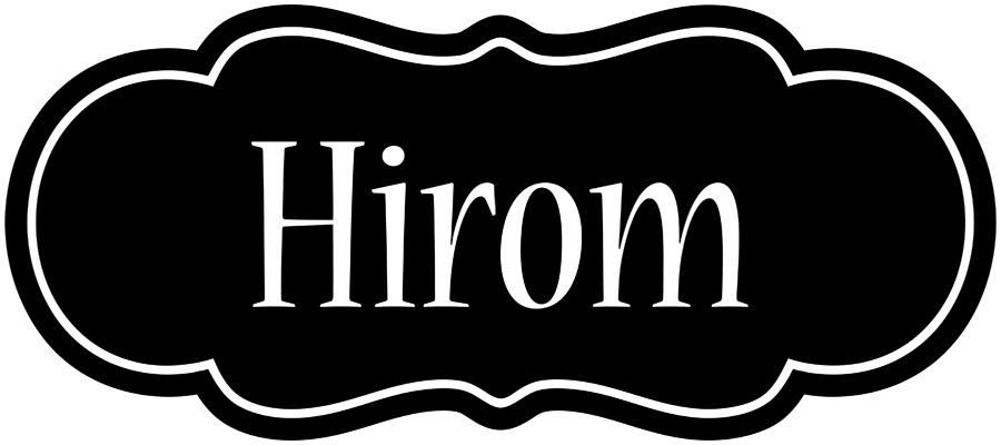 Hirom welcome logo