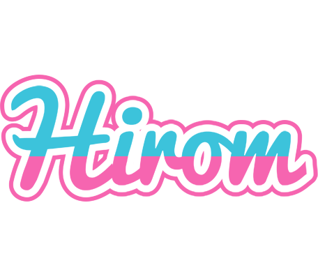 Hirom woman logo