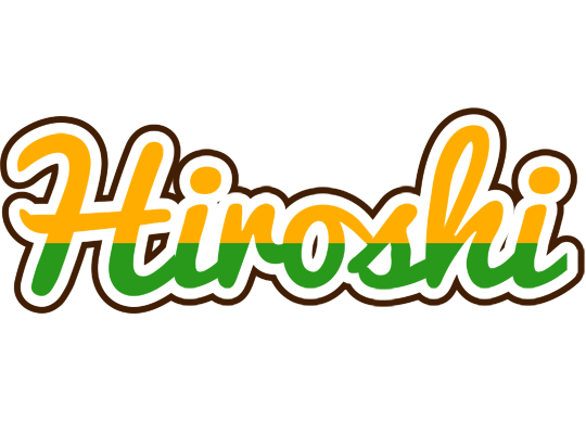 Hiroshi banana logo