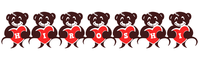 Hiroshi bear logo