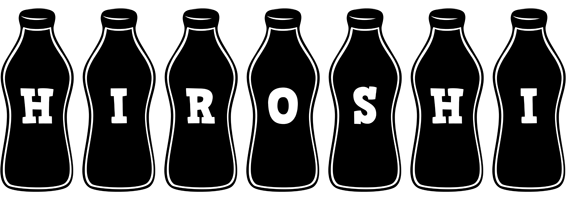 Hiroshi bottle logo