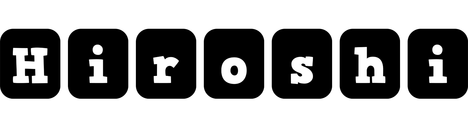 Hiroshi box logo