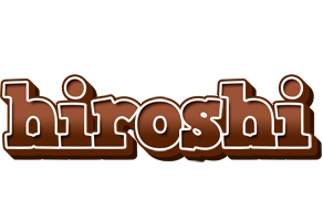 Hiroshi brownie logo