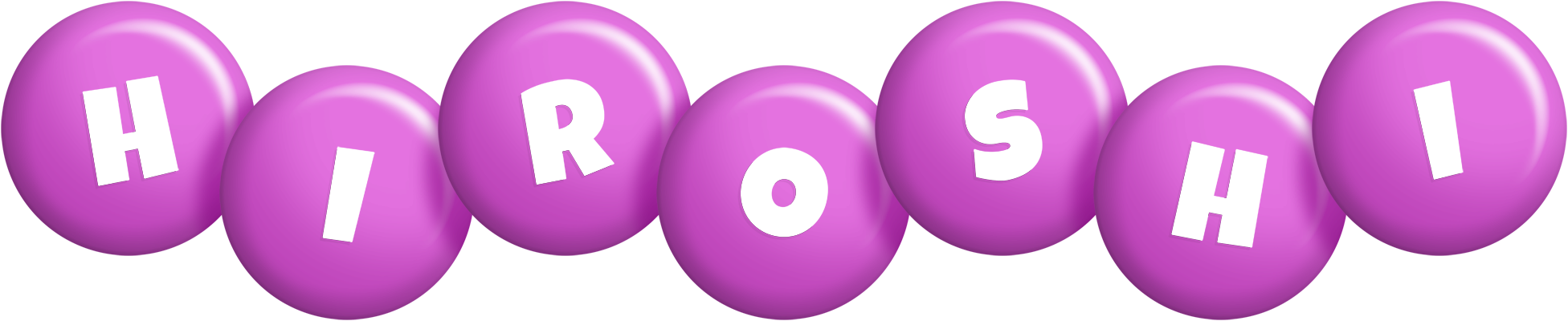 Hiroshi candy-purple logo