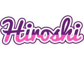 Hiroshi cheerful logo