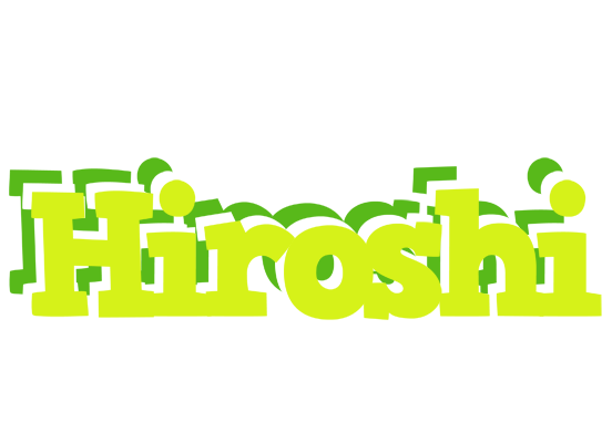 Hiroshi citrus logo