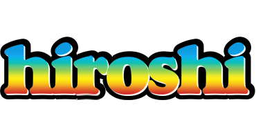 Hiroshi color logo