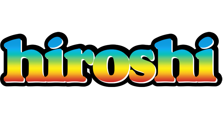 Hiroshi color logo