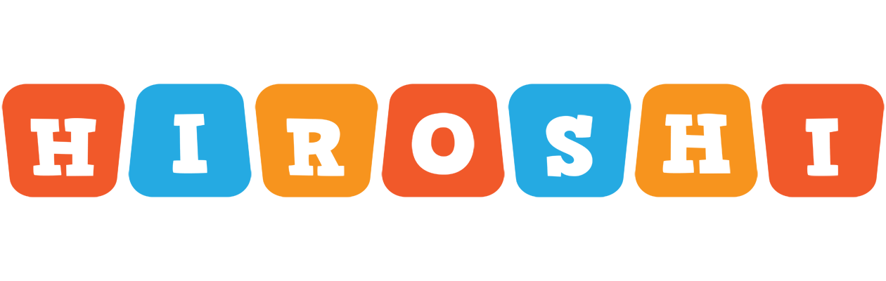 Hiroshi comics logo