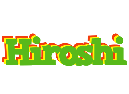 Hiroshi crocodile logo
