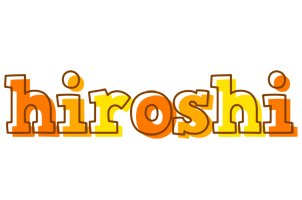 Hiroshi desert logo